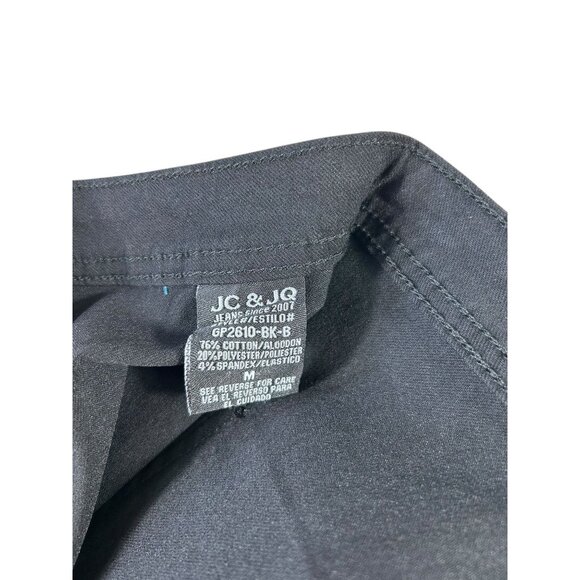 NEW JC & JQ Jeans Bell Bottom Ultra Flare Black Women's Sz Medium Stretch NWT - Picture 8 of 12